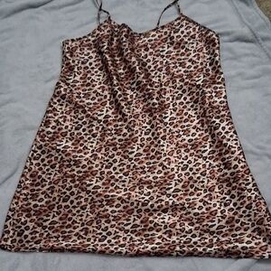 George Leopard Print Camisole Top